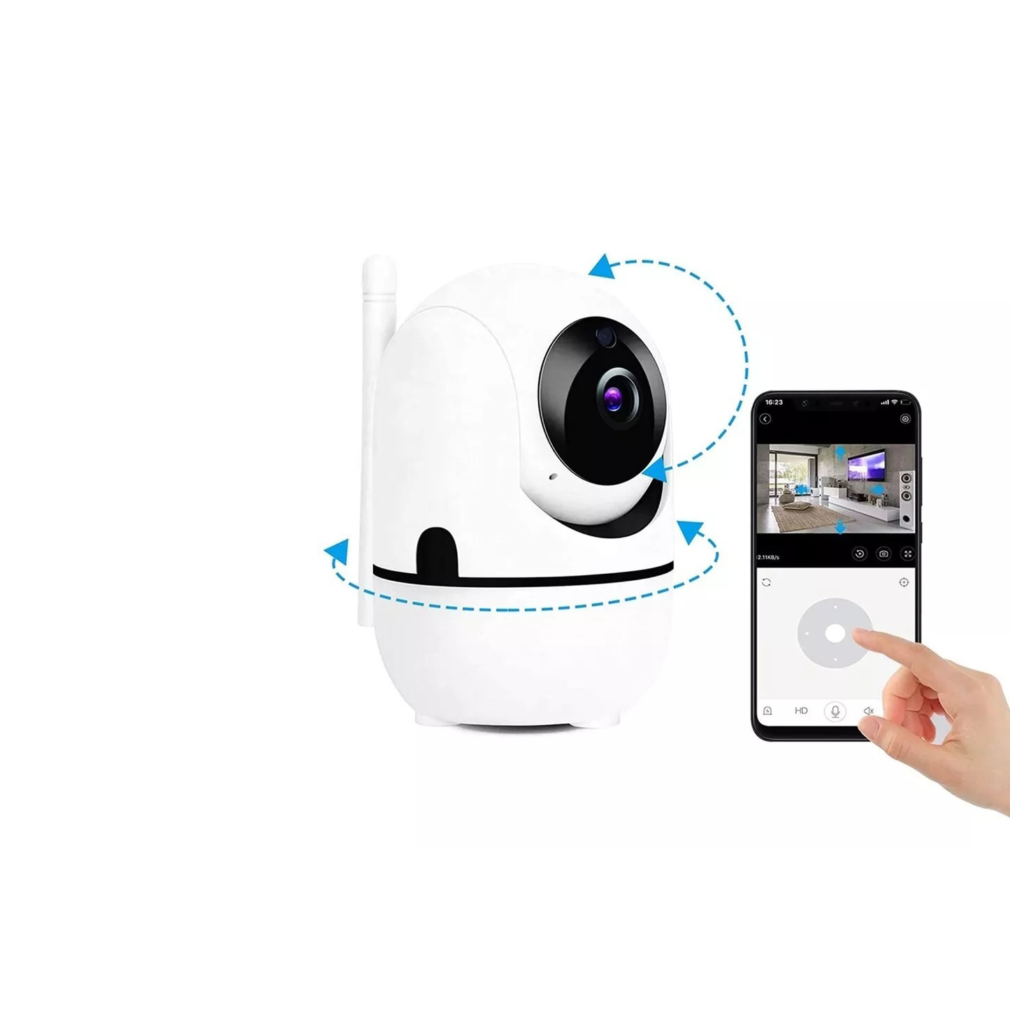 Cámara Robótica 360° 2.4G WiFi