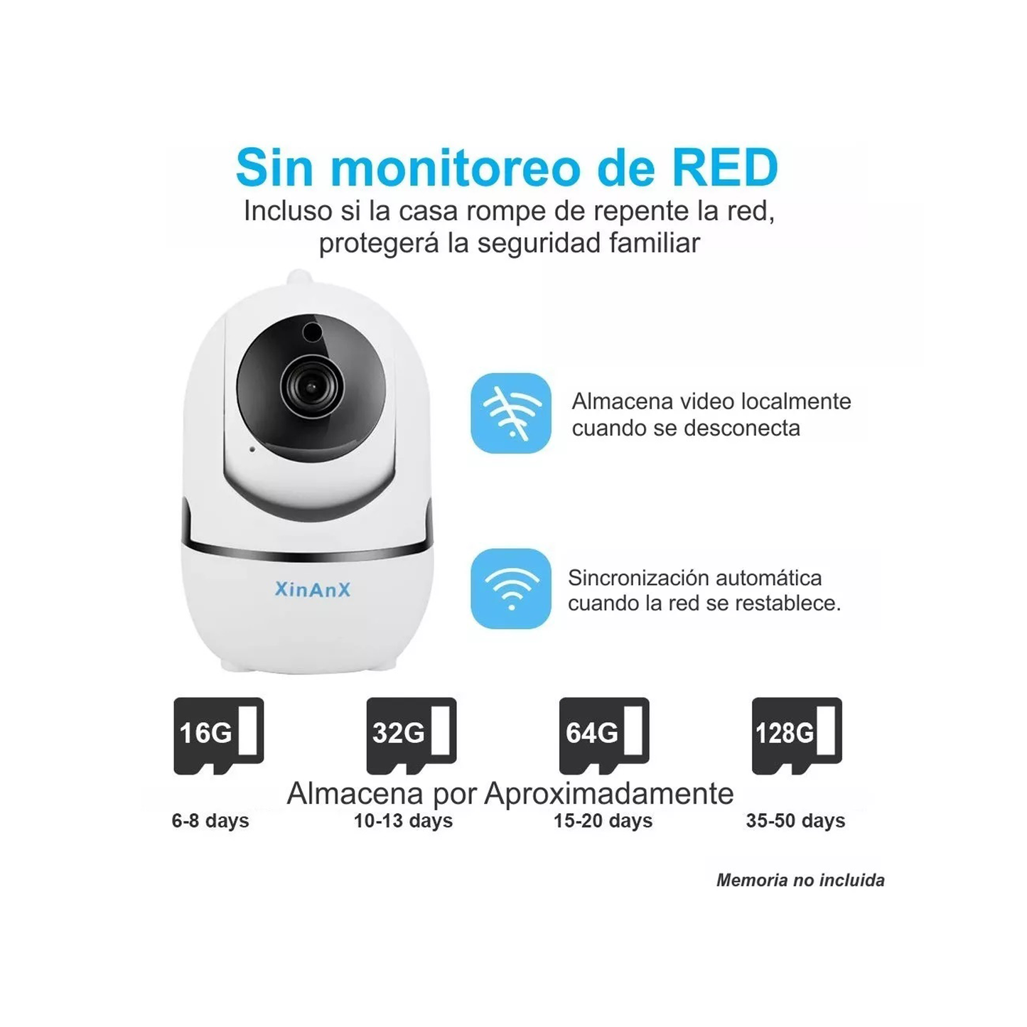 Cámara Robótica 360° 2.4G WiFi