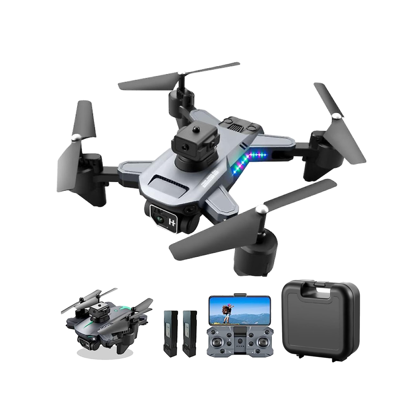 Drone WiFi 2.4G K7 Pro Cámara Dual HD