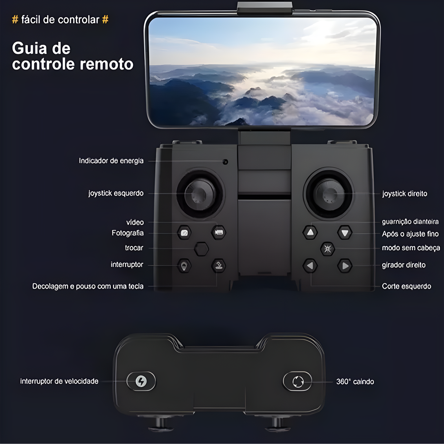 Mini dron XT8