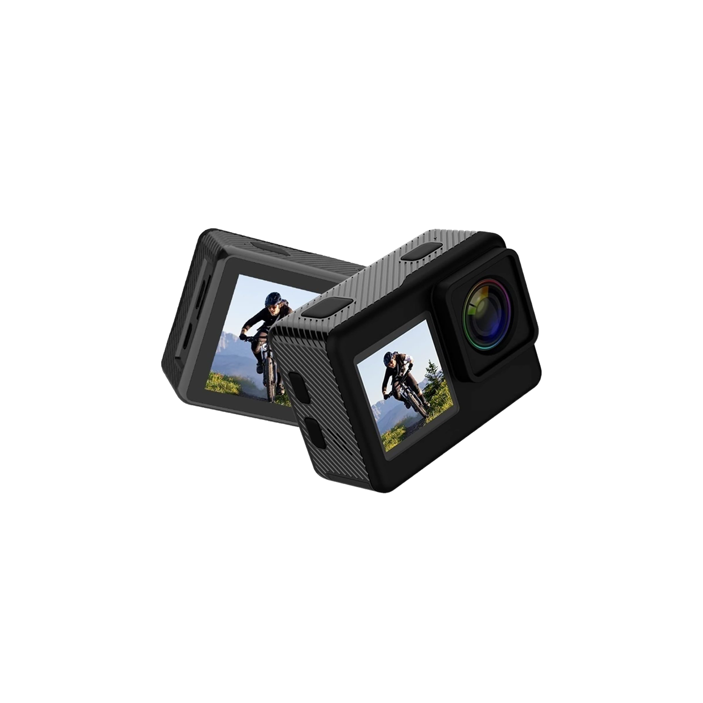 Cámara Deportiva 4K Táctil Doble Pantalla